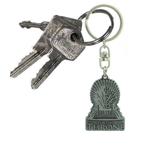 Porte Cles Metal - Game Of Thrones - For The Throne